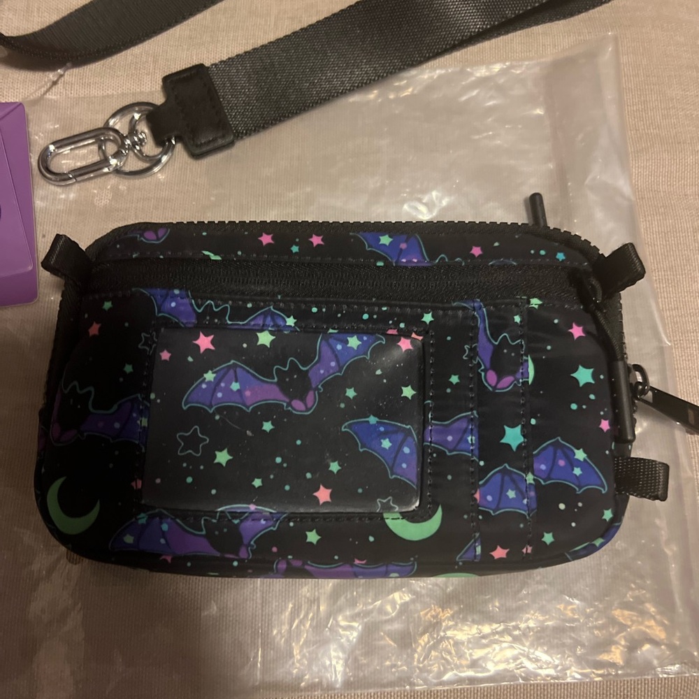 Iris & Rainbow Boutique Iris Carry All Wallet “Cosmic Bats” Limited Edition - Picture 2 of 6